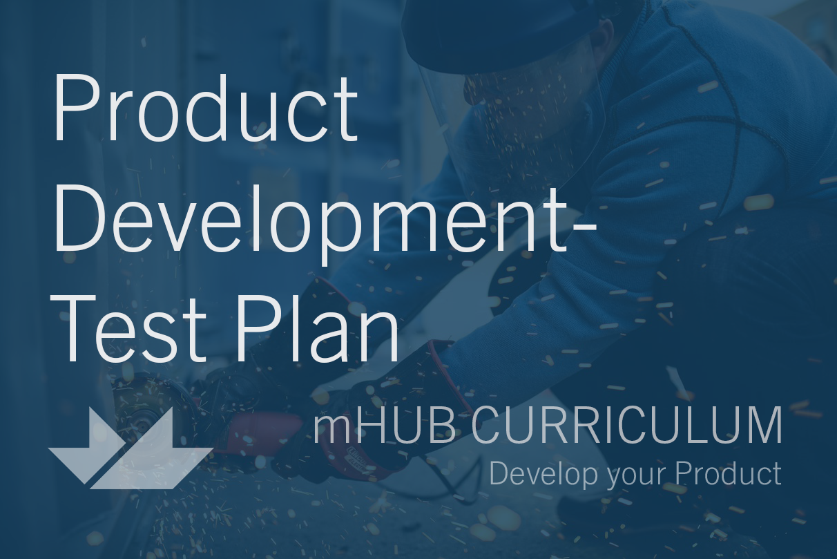 Product Development-Test Plan
