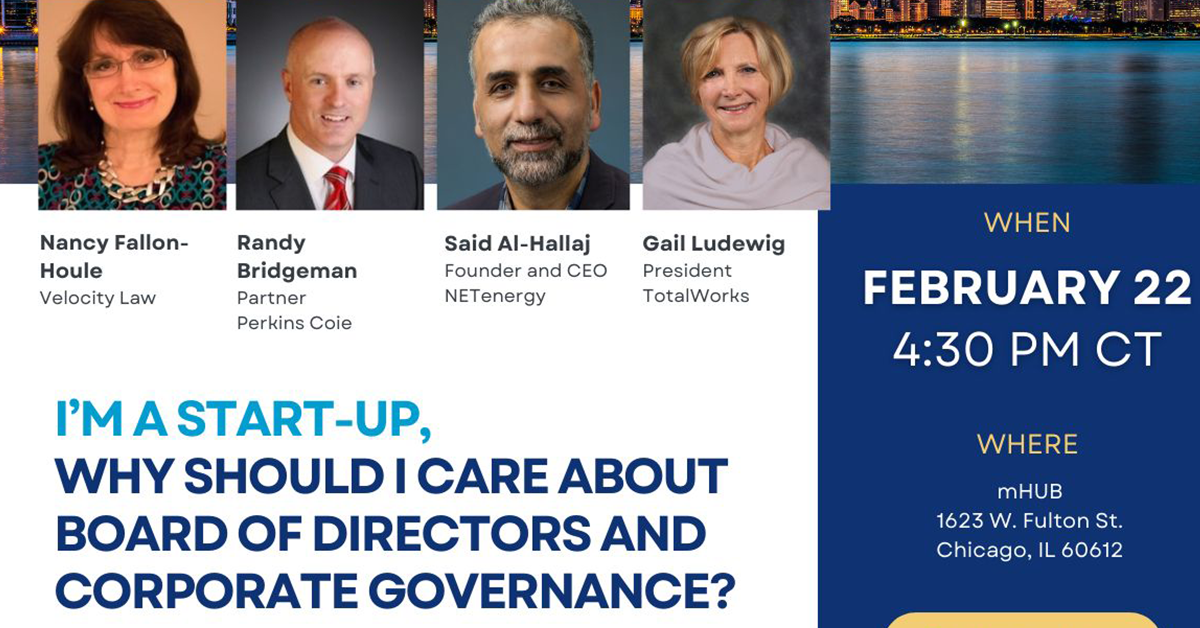 I am a start-up, why should I care about Board of Directors and Corporate Governance? A Discussion