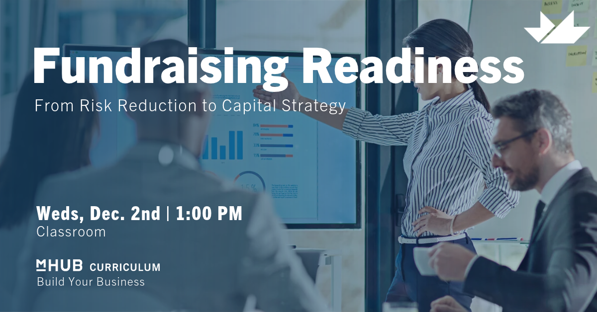 Fundraising Readiness - From Risk Reduction to Capital Strategy