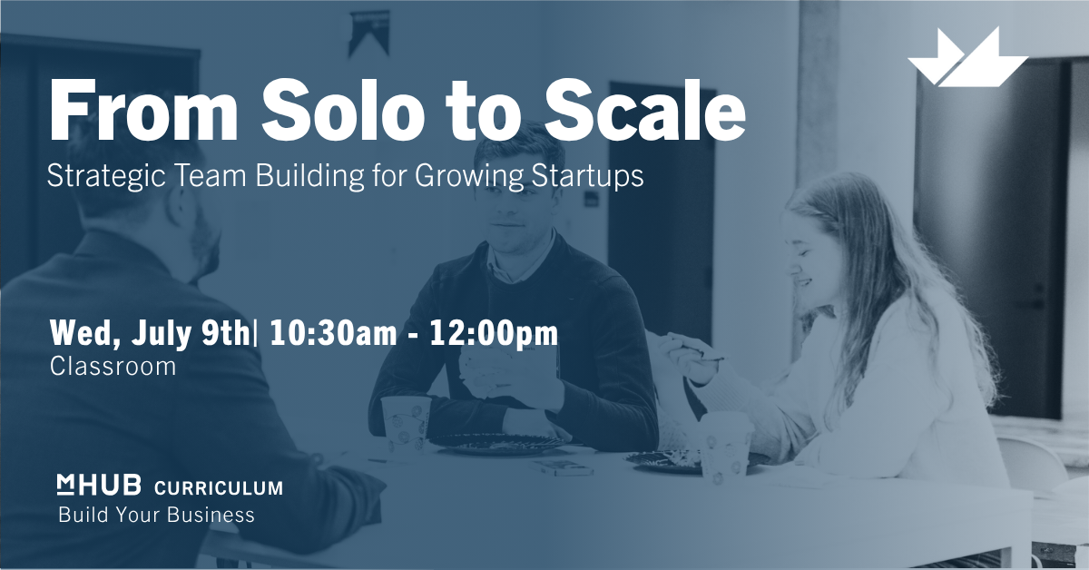 From Solo to Scale - Strategic Team Building for Growing Startups