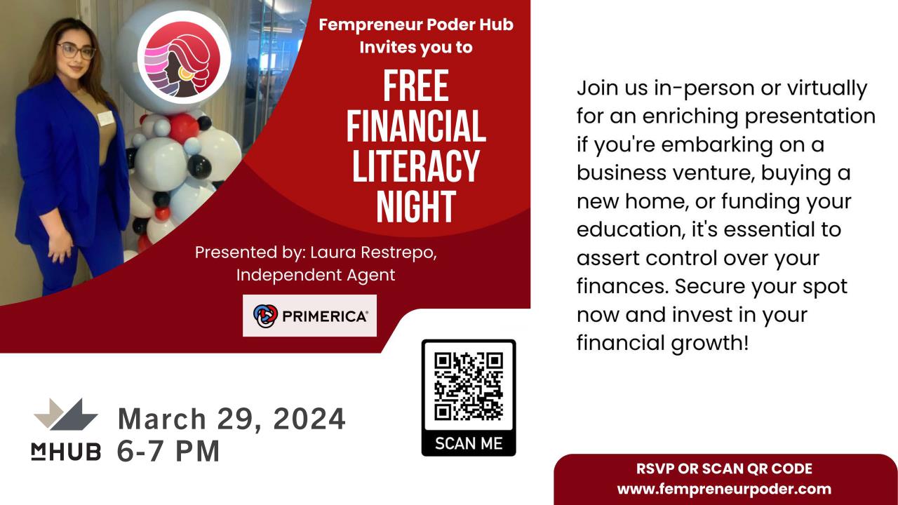 Free Financial Literacy Night