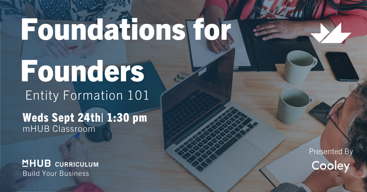 Foundations for Founders - Entity Formation 101