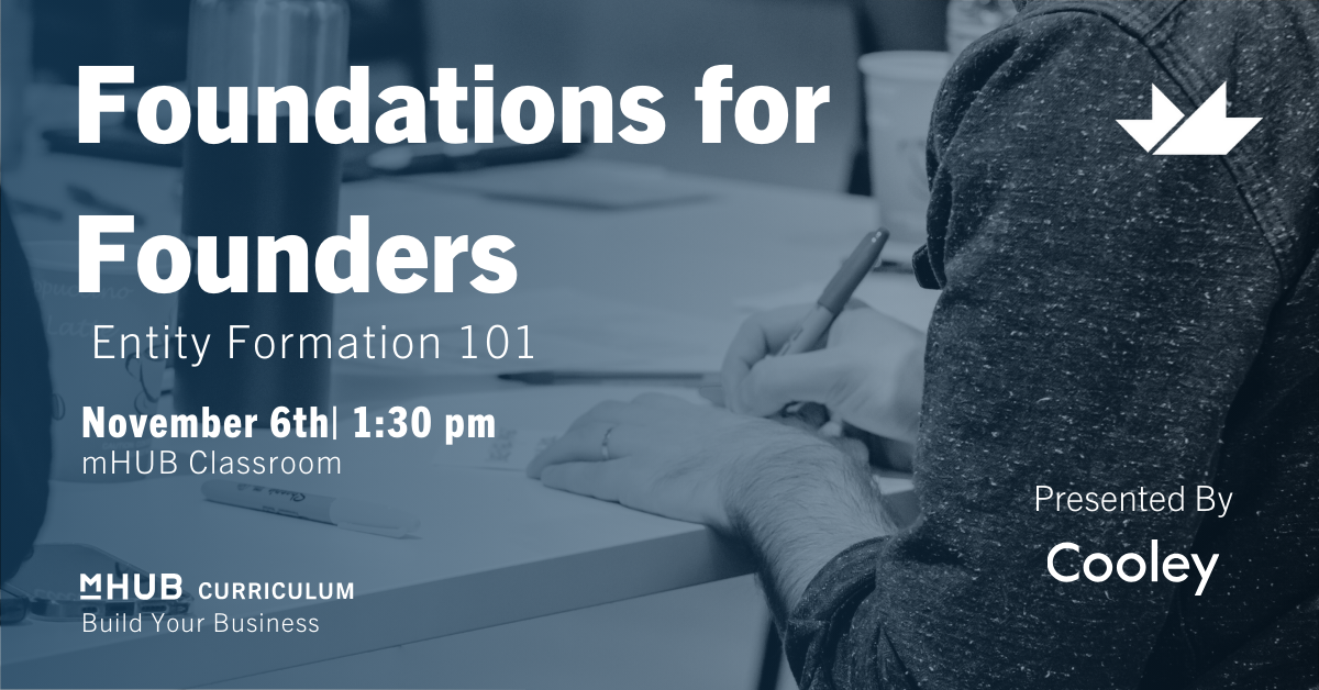 Foundations for Founders - Entity Formation 101