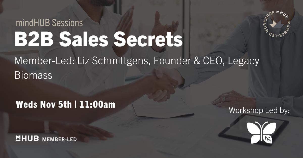 mindHUB Session - B2B Sales Secrets