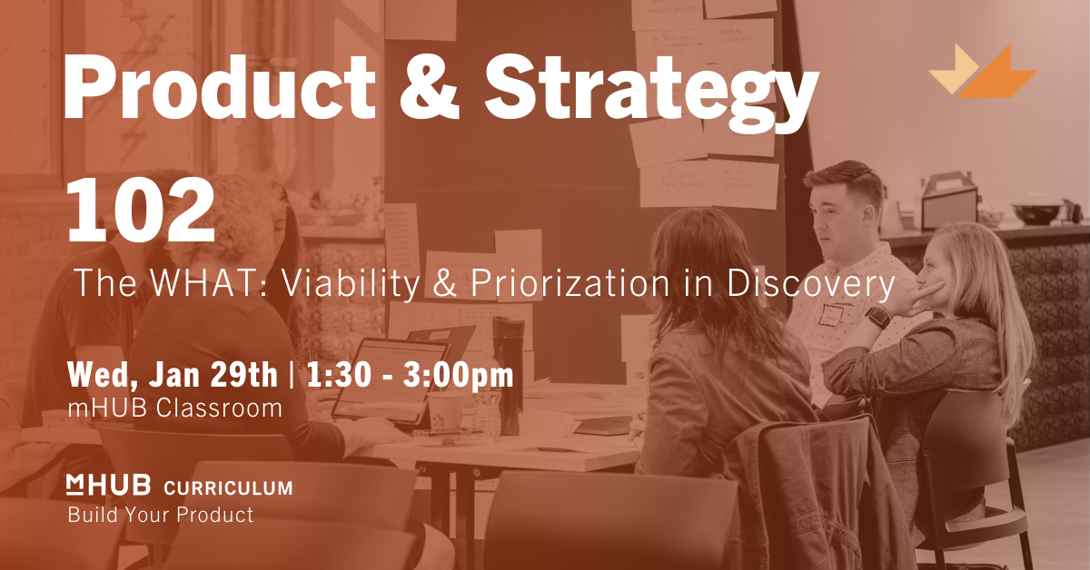 Product and Strategy 102: The What - Viability and Prioritization in Discovery 