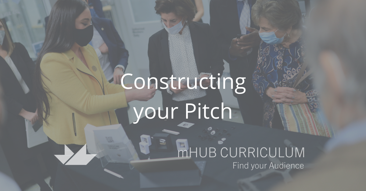 Constructing your Pitch