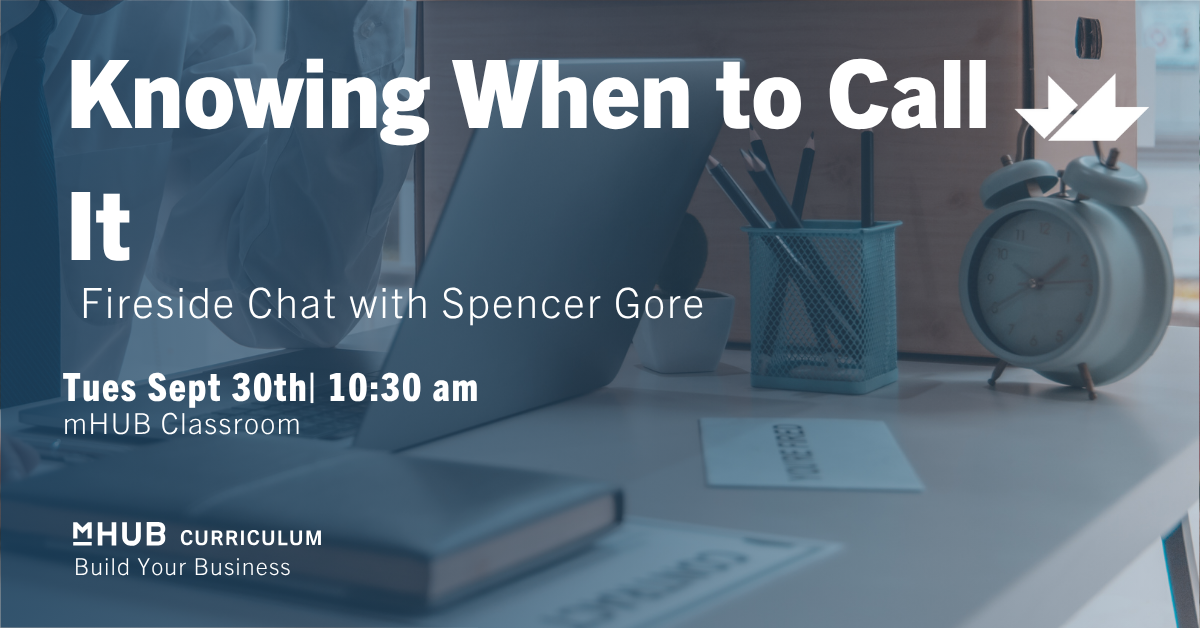 Know When to Call it - Fireside Chat with Spencer Gore 
