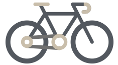 bicycle icon.