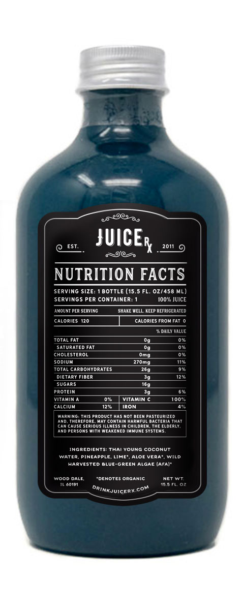 liquid manna juice bottle nutrition