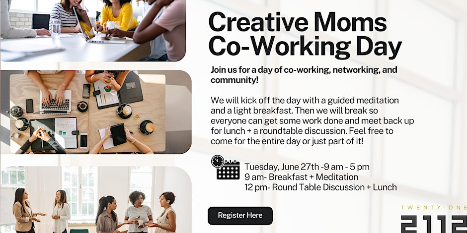 Creative Moms Co-Working Day