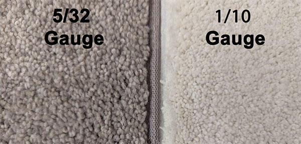 Higher resolution of a finer gauge carpet