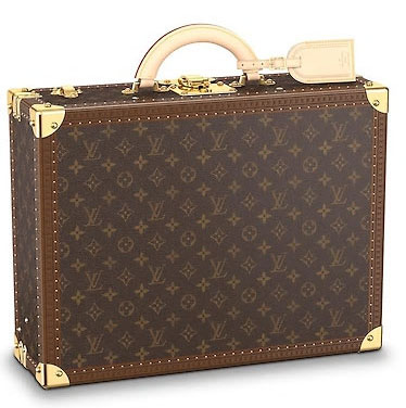 Louis Vuitton, a monogram canvas 'Serviette Fermoir' briefcase. - Bukowskis