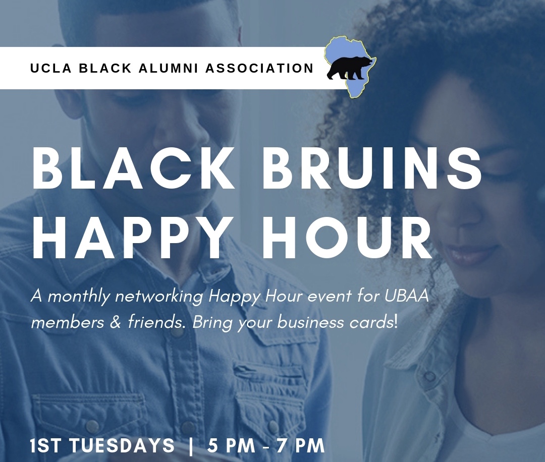 Black Bruins Happy Hour on First Tuesday