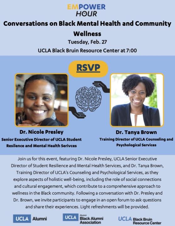 Conversations on Black Mental Health and Community Wellness