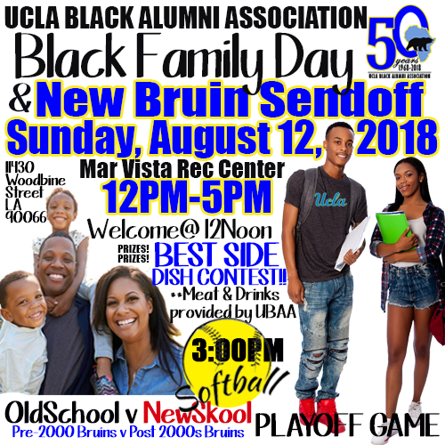 Black Family Day and New Bruin Send Off 