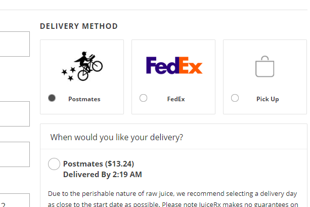 Add Postmates to Deliver Your Food or Product to Your Customers in an Instant photo