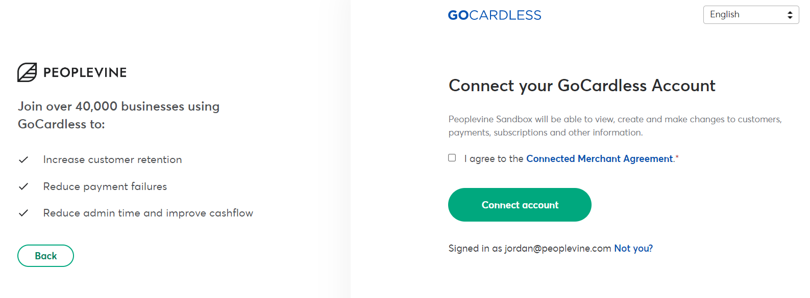 Updated GoCardless Flow and Connection photo