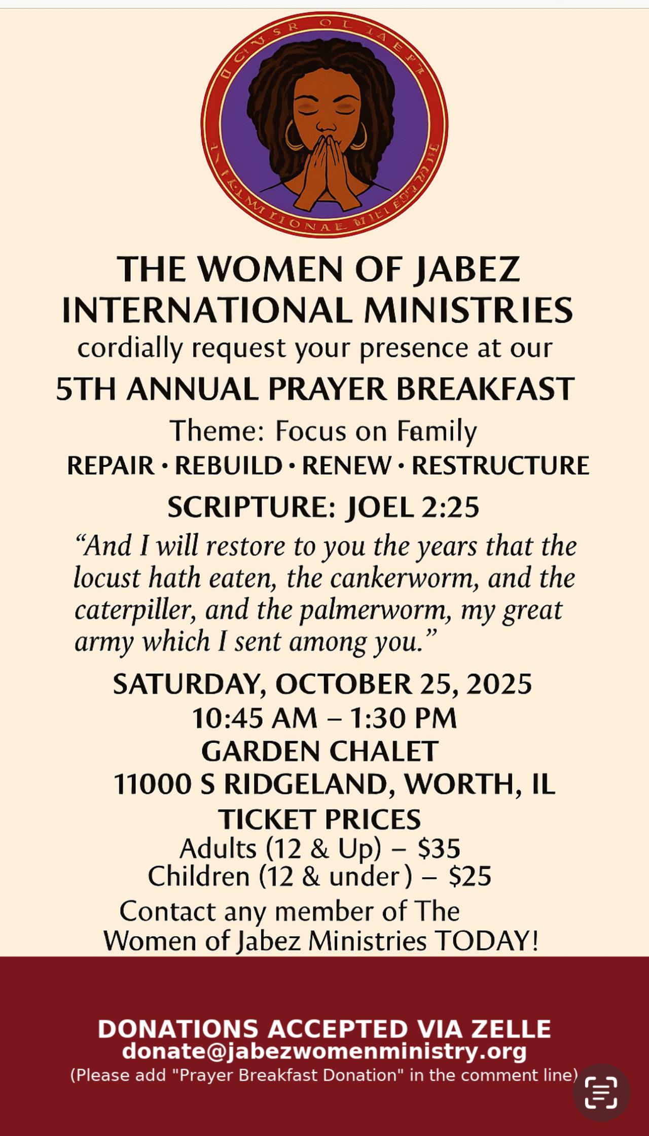 5th Annual Prayer Breakfast