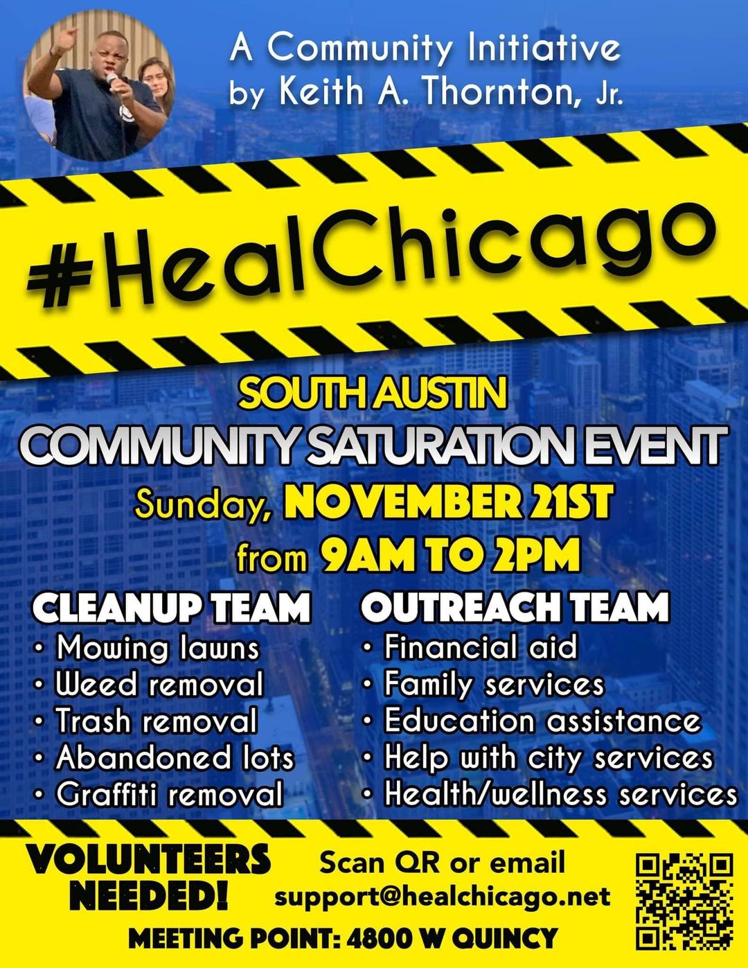 Heal Chicago - South Austin Commnity Saturation Event