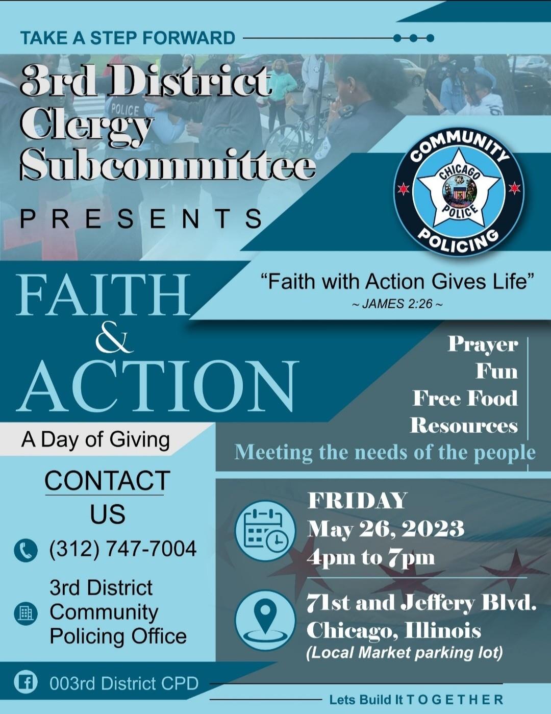 Hands Across Chicago- 3rd Dist Faith & Action Day 
