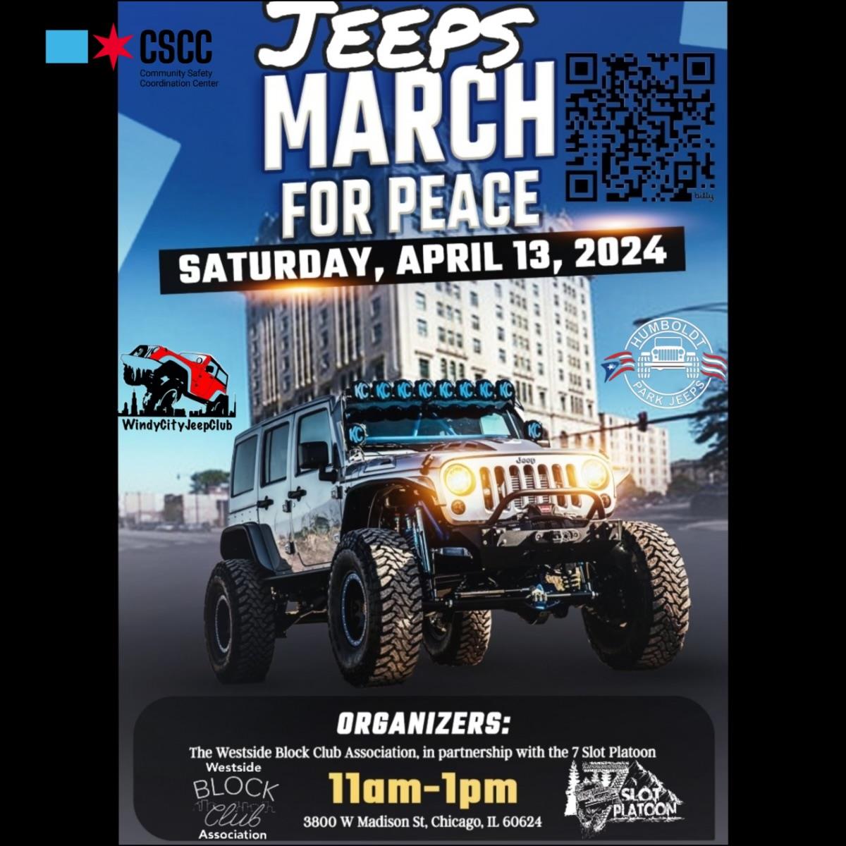 Jeeps March for Peace