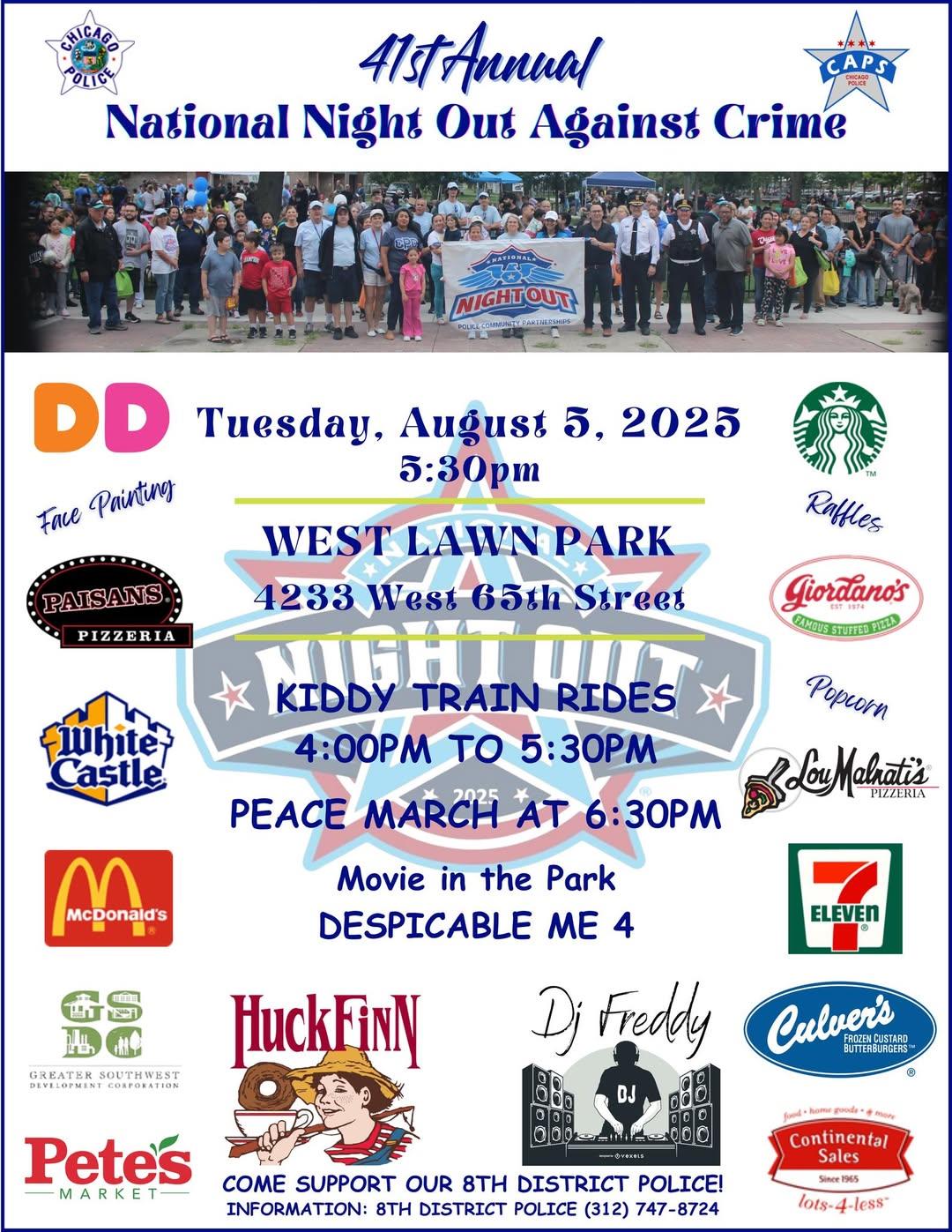 National Night Out - 8th District