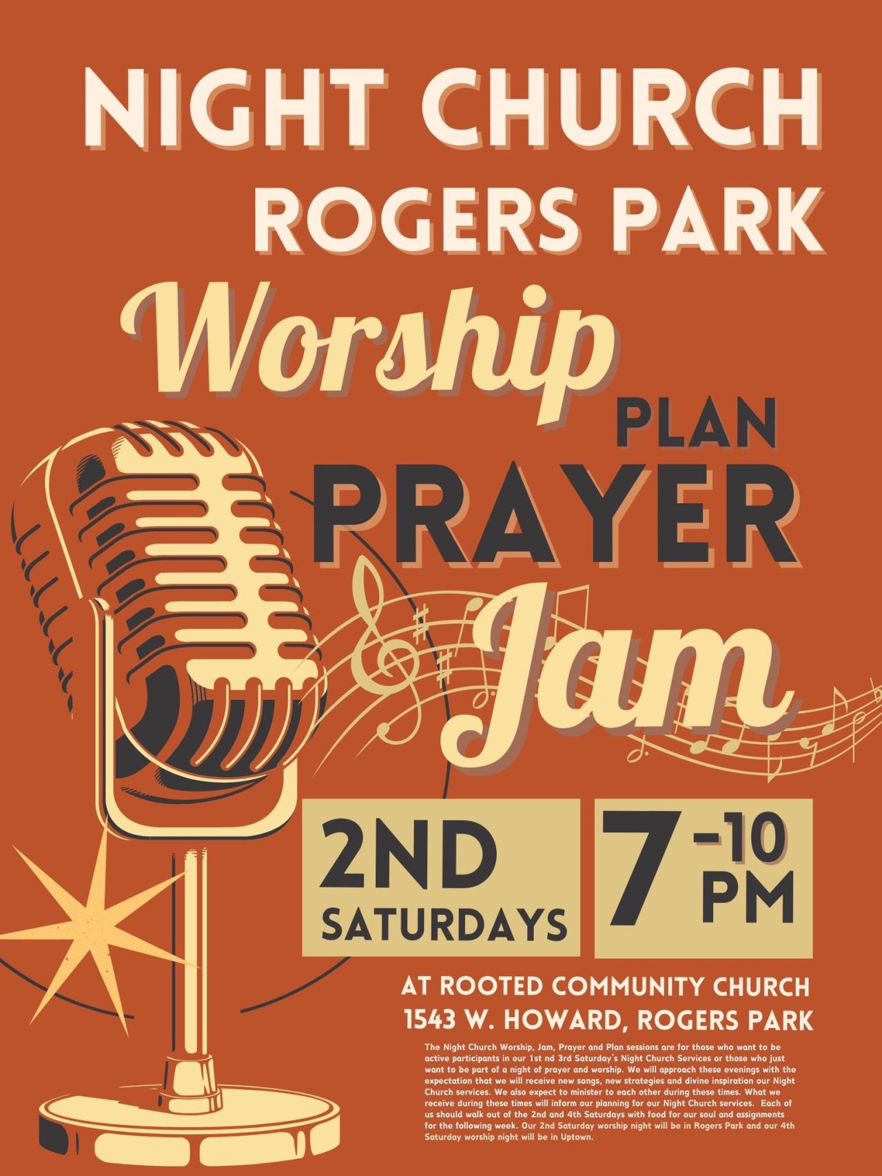Worship Plan Prayer Jam