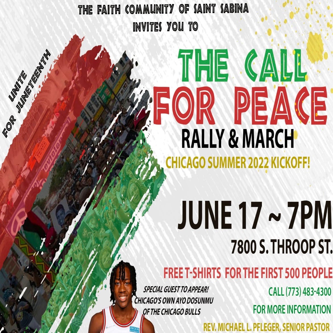 The Call For Peace Rally & March