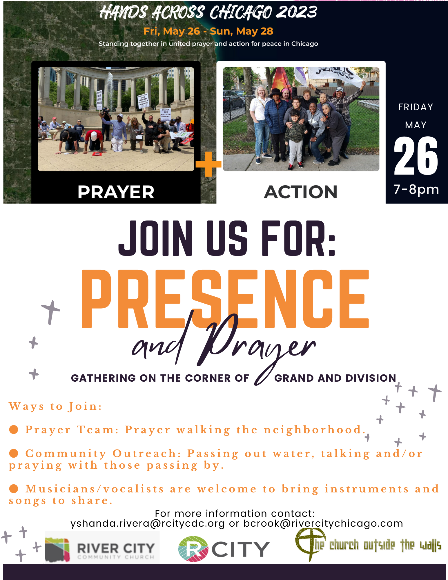 Presence and Prayer at Grand & Division