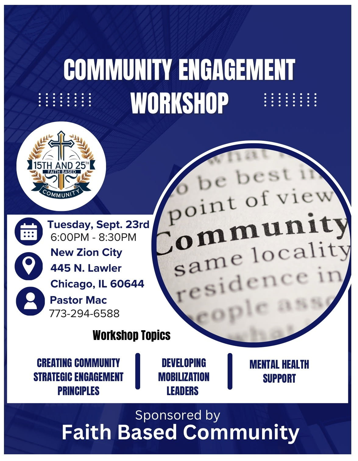 Community Engagement Workshop