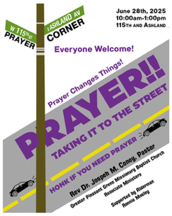 Saturday Prayer Corner