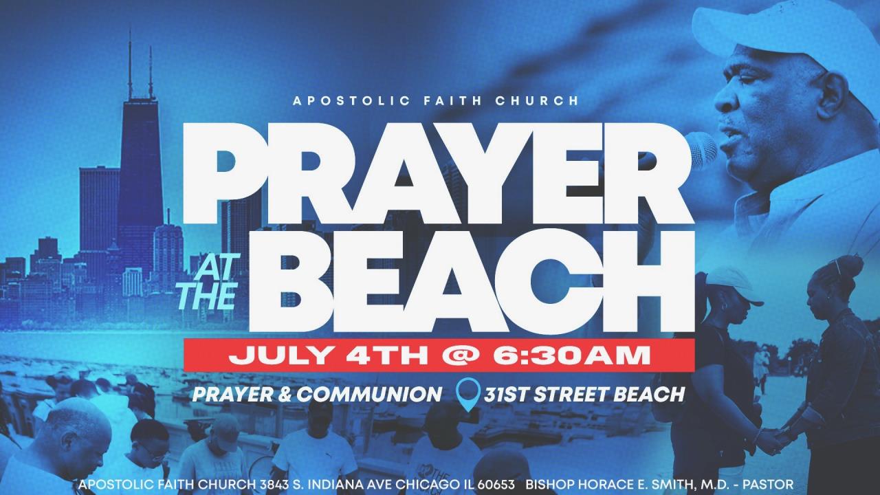Prayer at the Beach