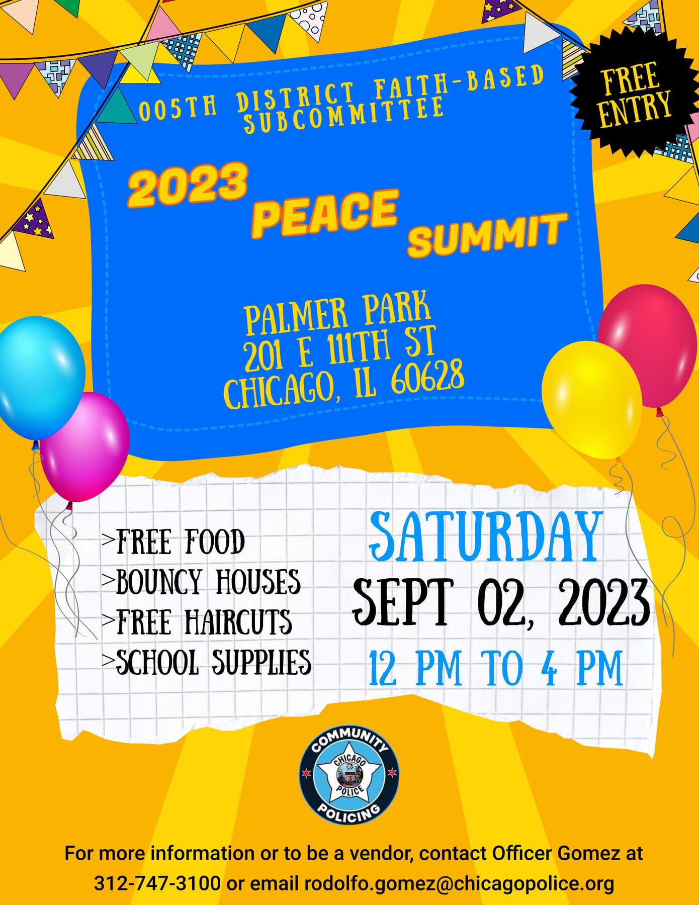 Unity in the Community: PEACE SUMMIT