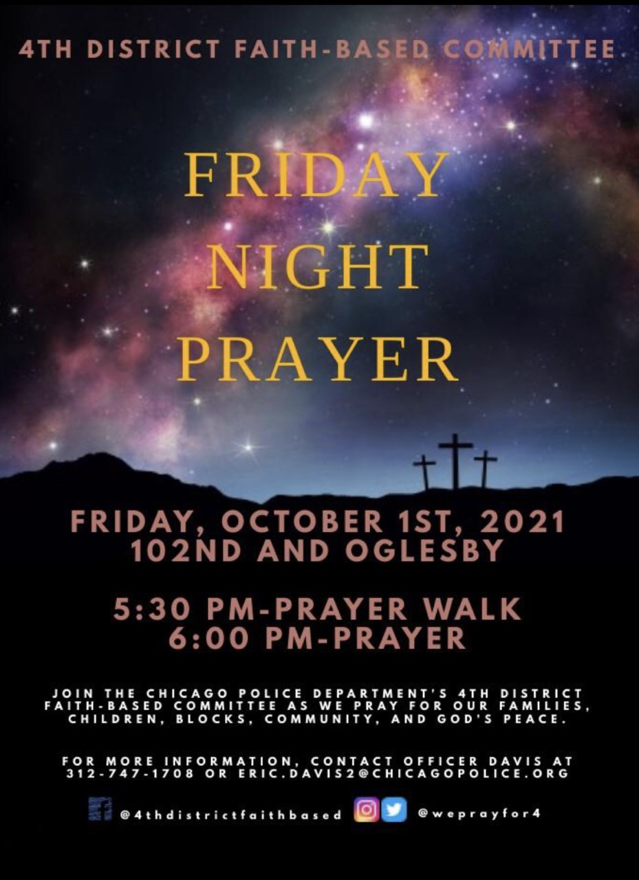 Friday Night Prayer (4th District)