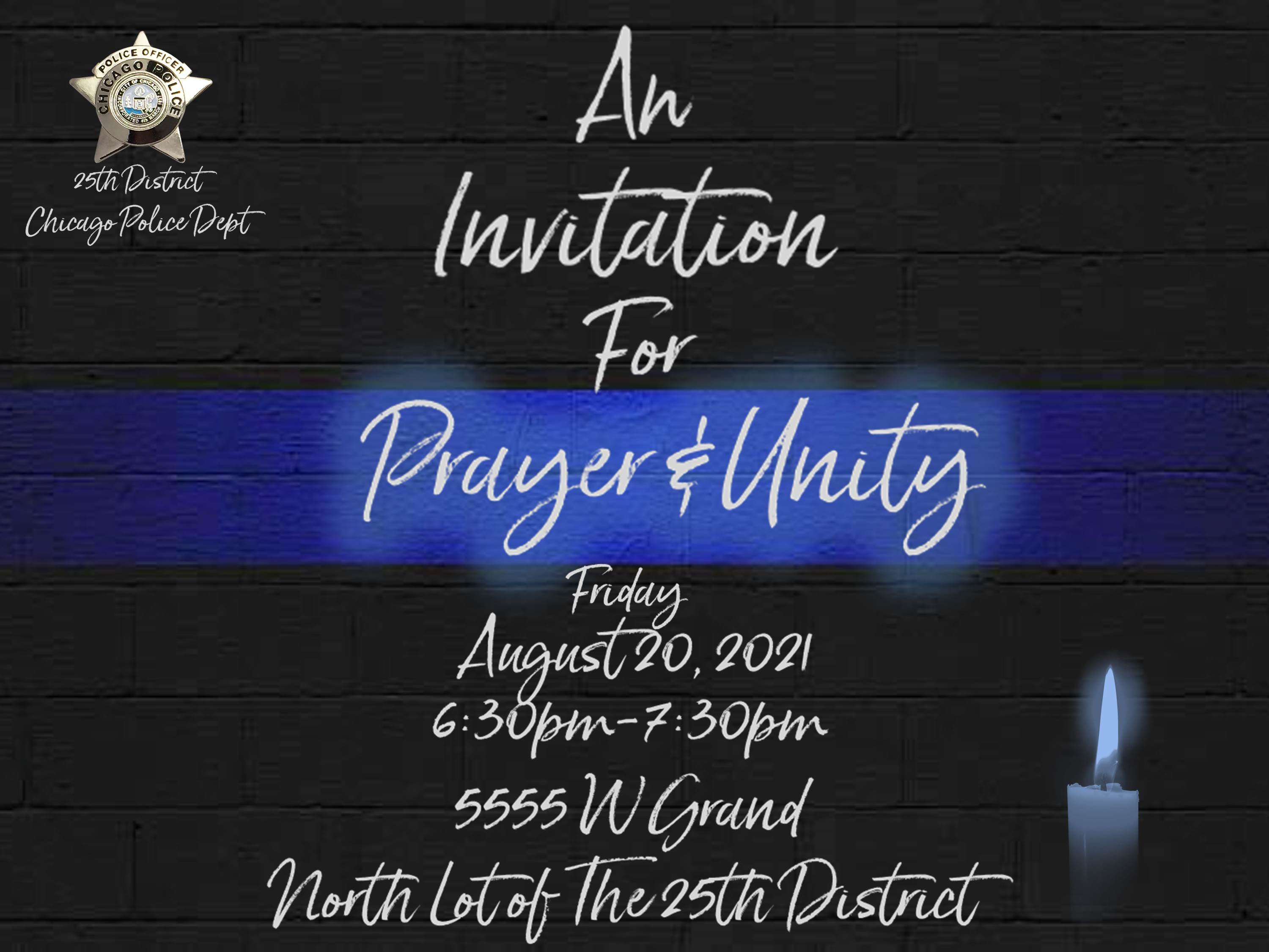 Prayer Vigil - 25th District CPD Headquarters