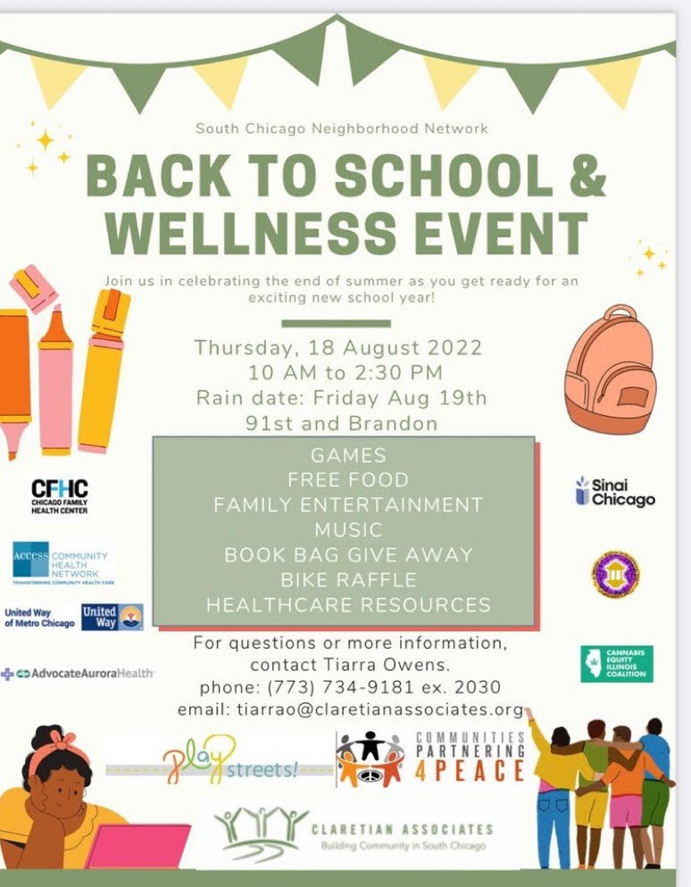Back to School Wellness Event - South Chicago