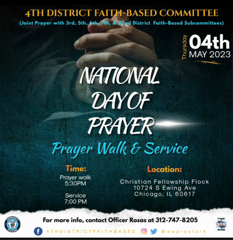 National Day of Prayer 4th Dist Faith Based