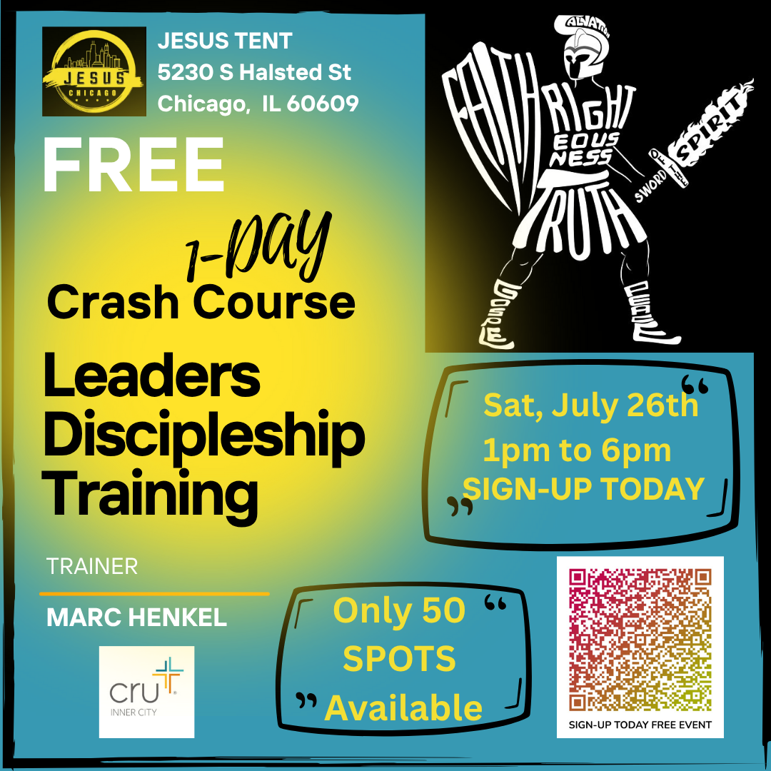 [Free] Leaders' Discipleship Training 1-Day Crash Course