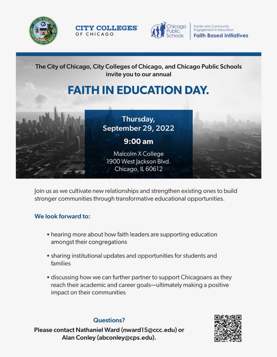 Faith in Education Day - City of Chicago