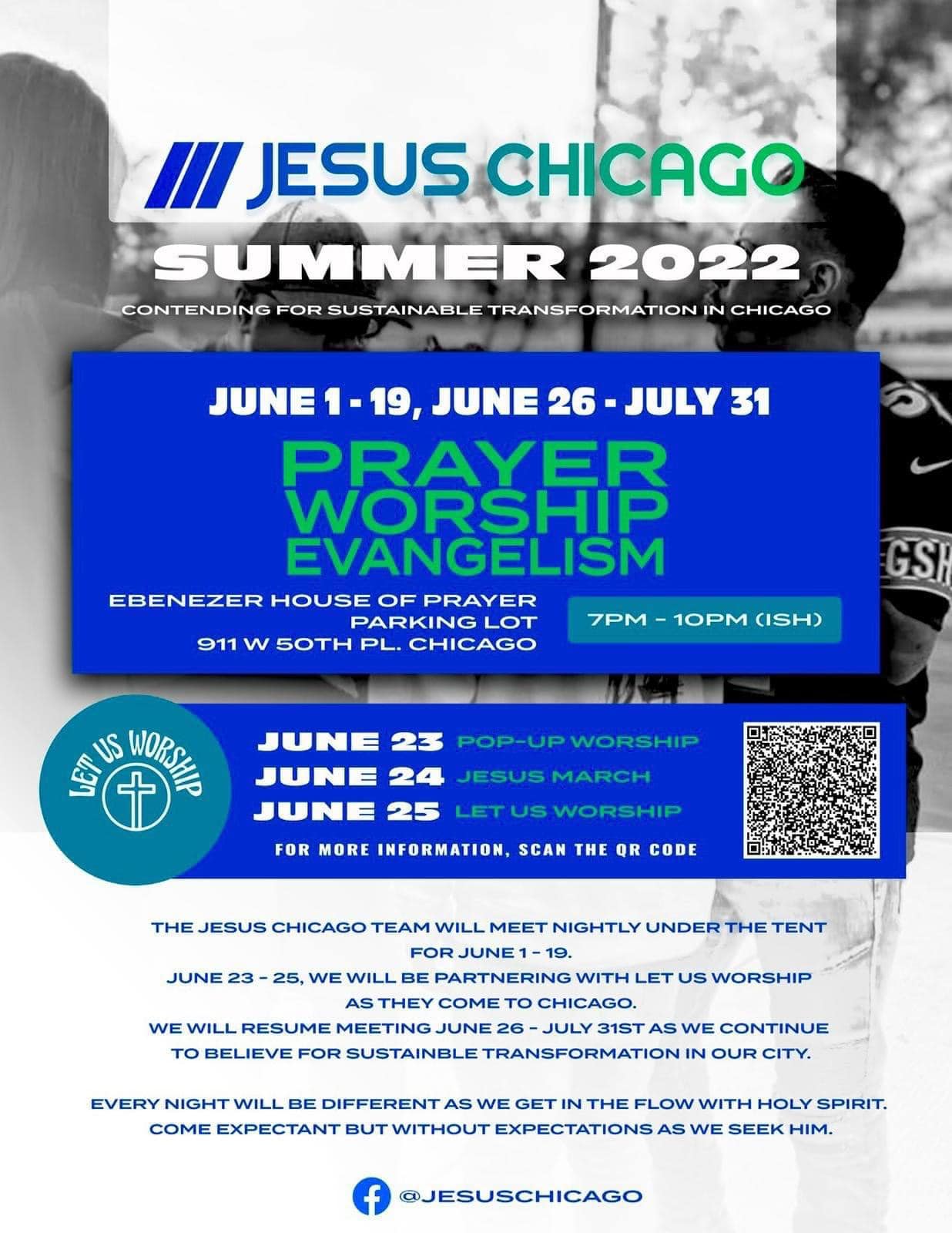 Jesus Chicago Tent Revival