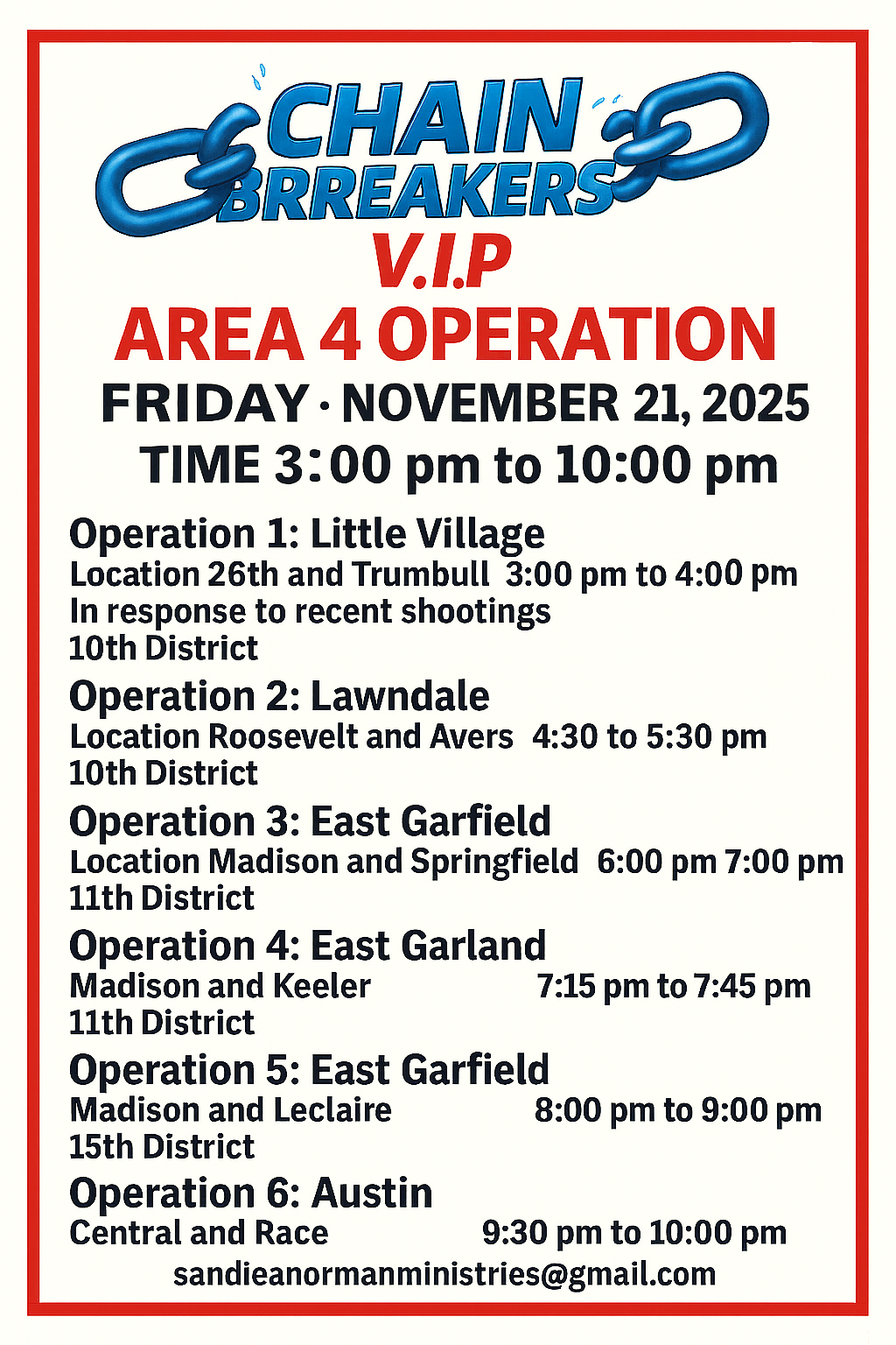 Chainbreakers Violence Intervention & Prevention 