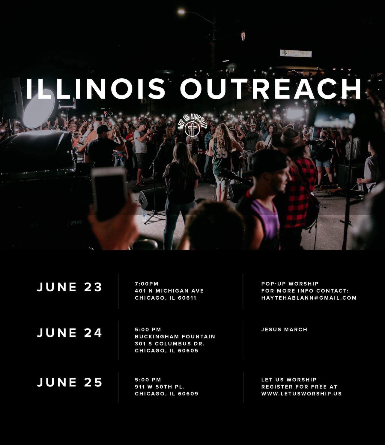 Illinois Outreach Let Us Worship - Chicago