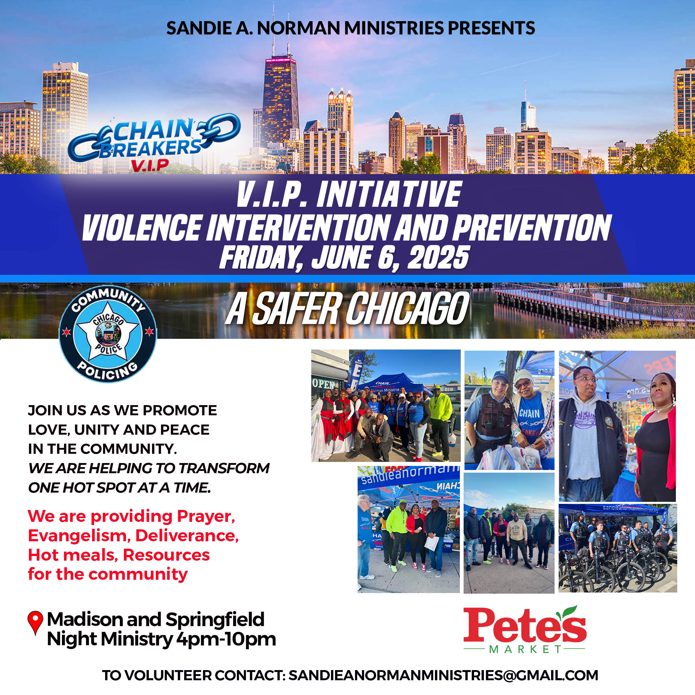V.I.P. Initiative Violence Intervention and Prevention