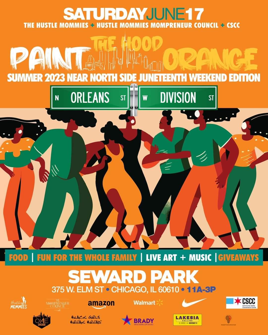 Paint the Hood Orange - Near Northside