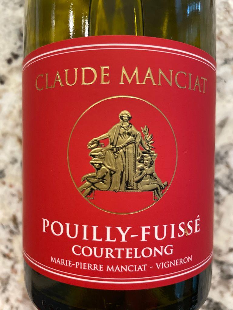 Claude Manciat Pouilly-Fuissé,  Courtelong, 2022