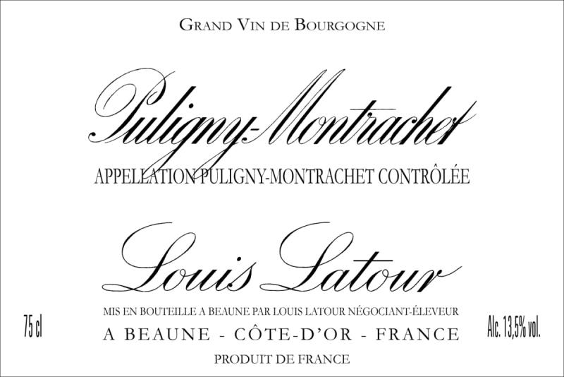      Louis Latour Puligny Montrachet 2022