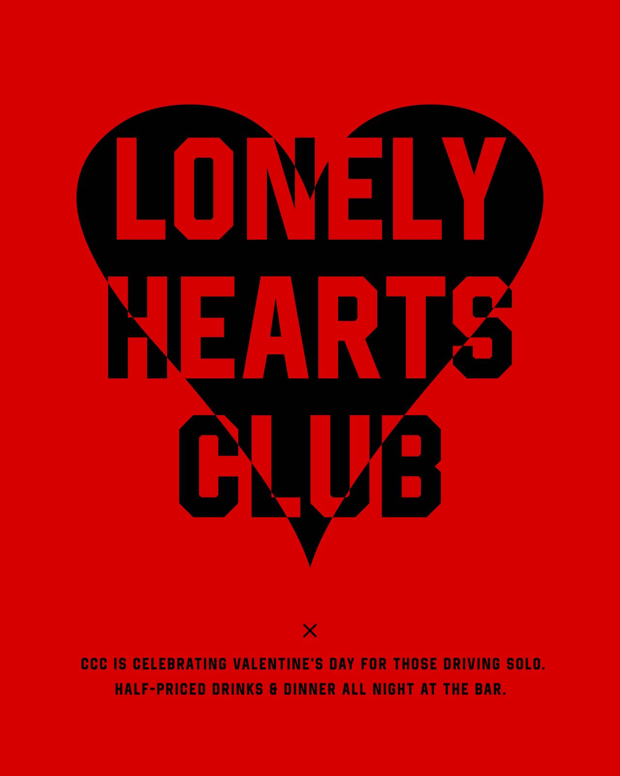 Valentine's Day @ CCC: Lonely Hearts Club