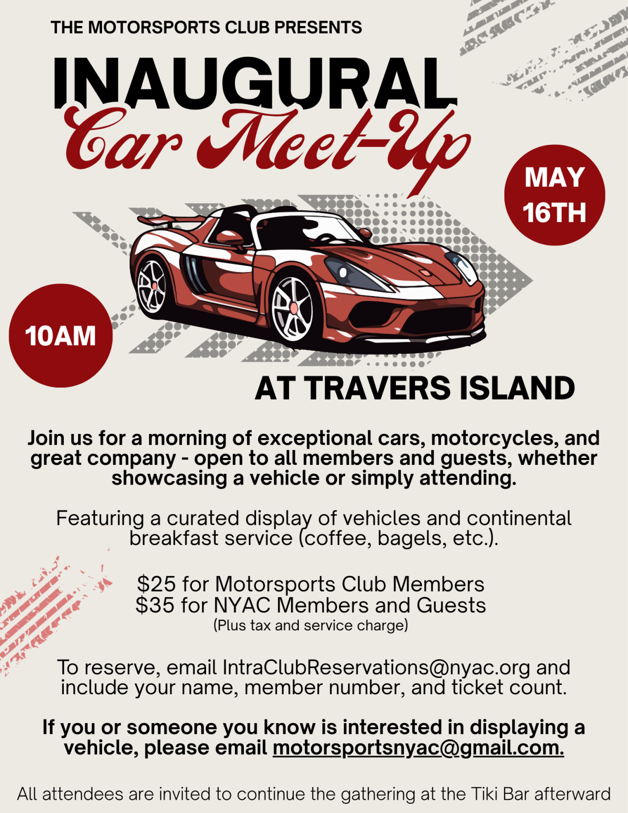Car Show at NYAC Travers Island