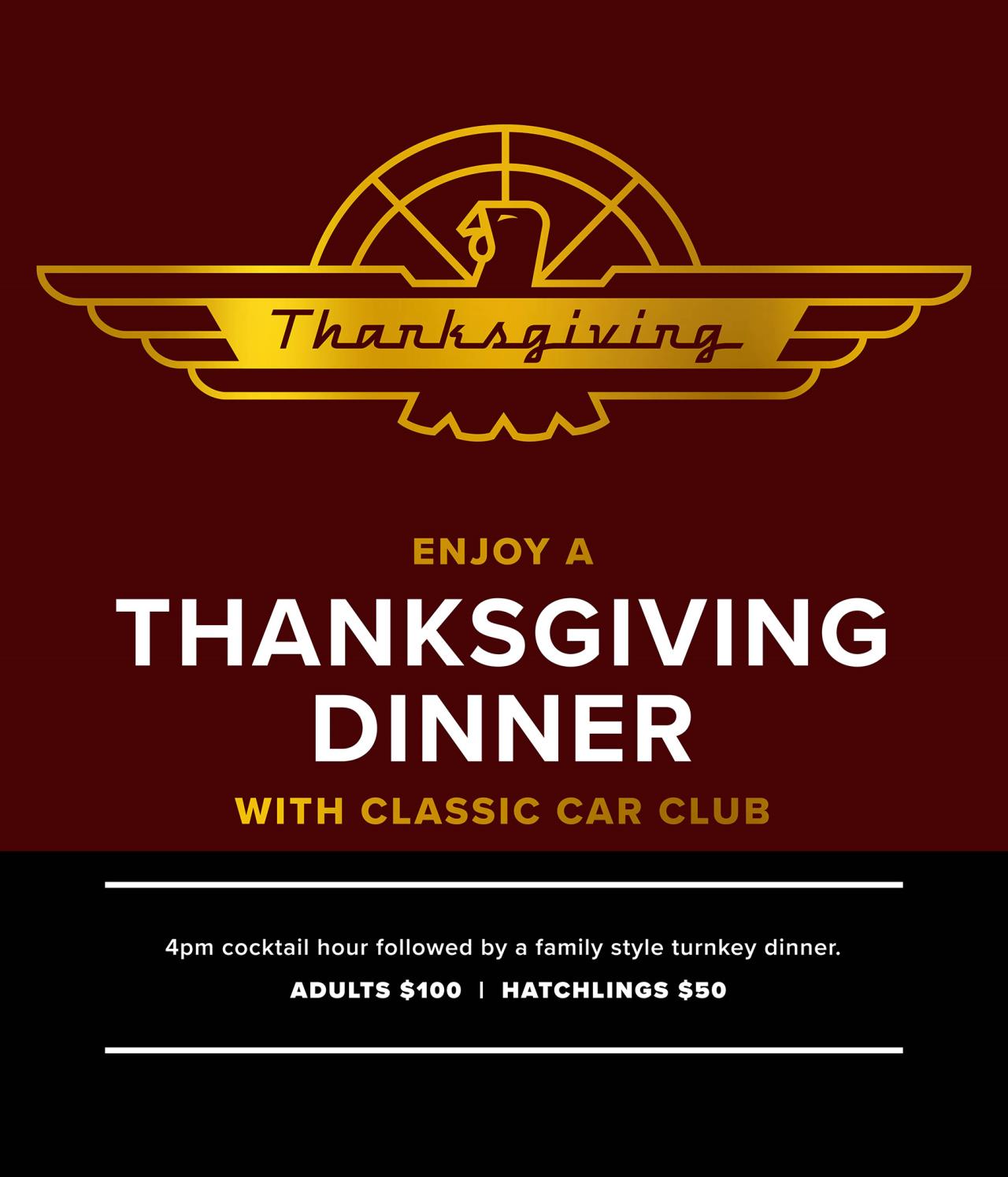 Thanksgiving Dinner @ CCC
