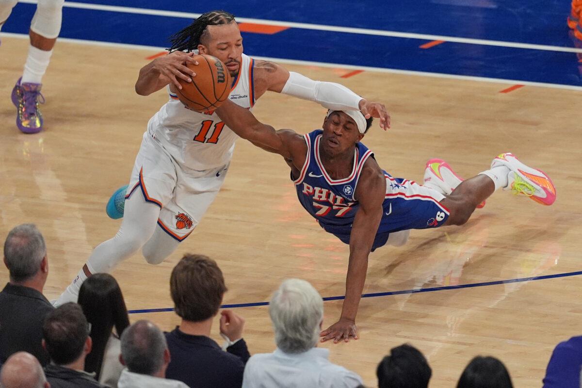 Knicks vs 76ers Game 3